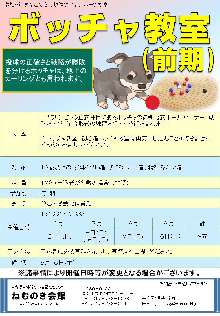 ボッチャ教室の画像